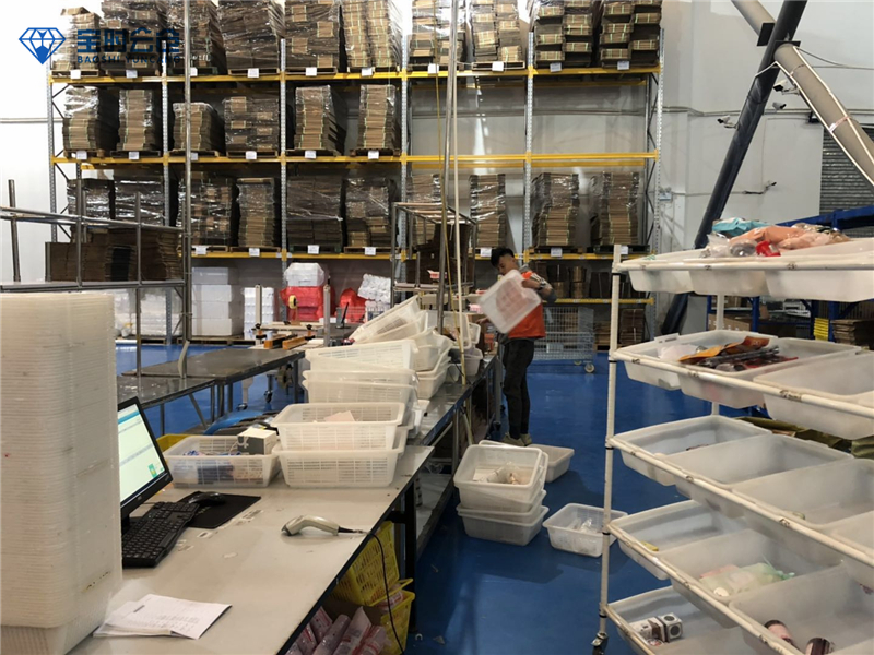 化妝品倉儲打包代發(fā)貨